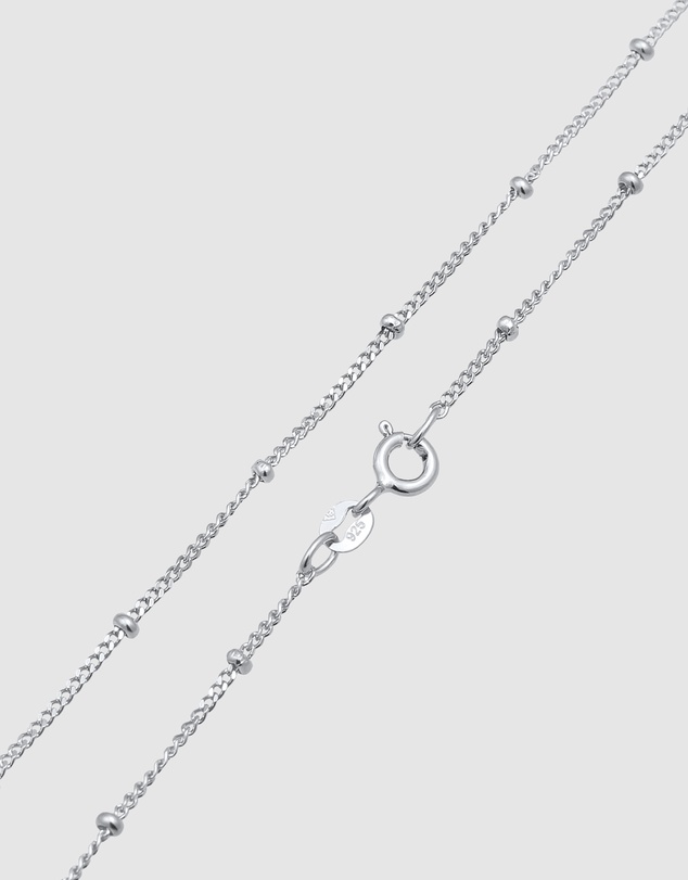 Elli Jewelry - Moonstone Necklace in 925 Silver