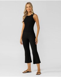 Lorna Jane - Irresistible Luxe Active Rib Cropped Yoga Pants