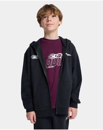 Quiksilver - Boys 8 to 16 Mercury Trident Zip Up Hoodie