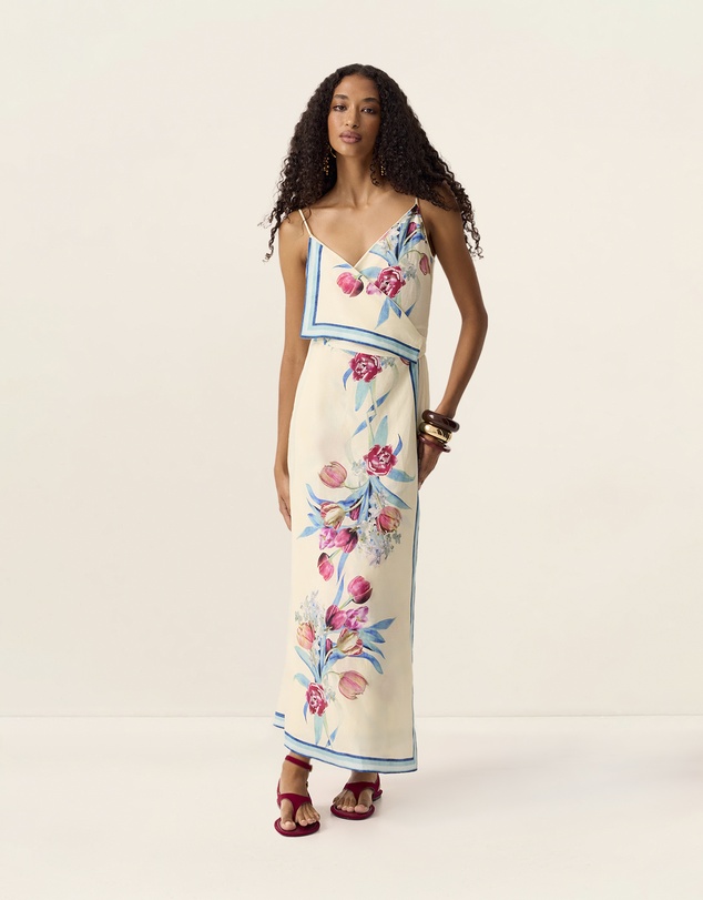 MOS The Label - Tulip Wrap Dress