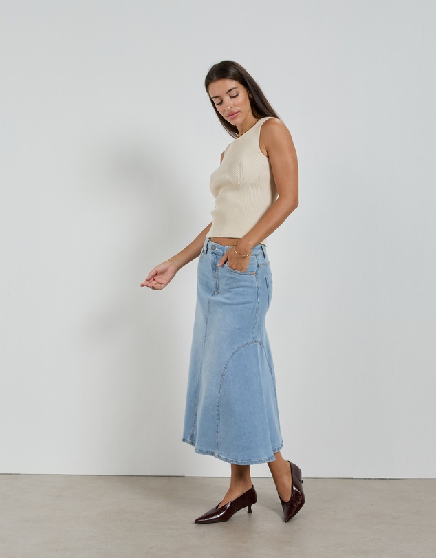 DRICOPER DENIM - Abby Flare Skirt