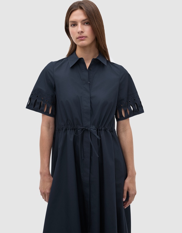 Seed Heritage - Poplin Cutwork Shirt Dress
