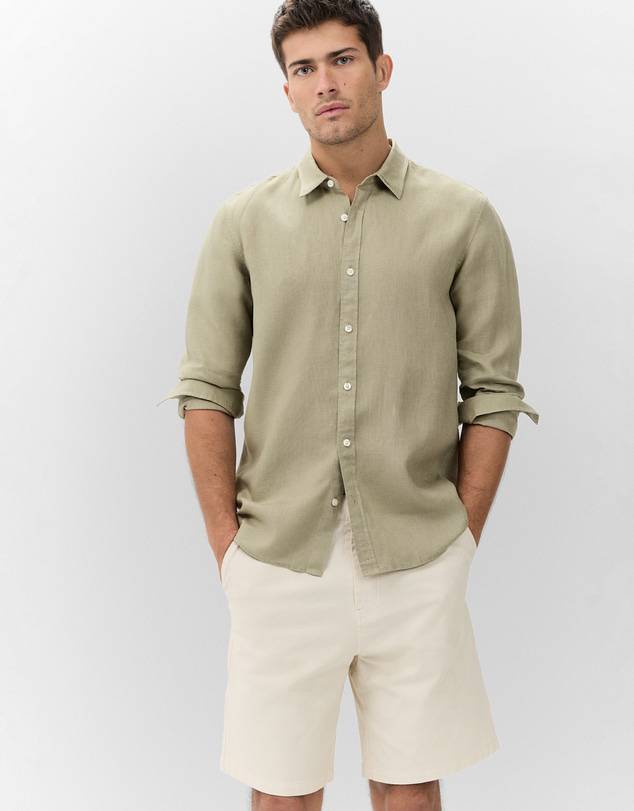 UNISON - Linen Regular Fit Shirt