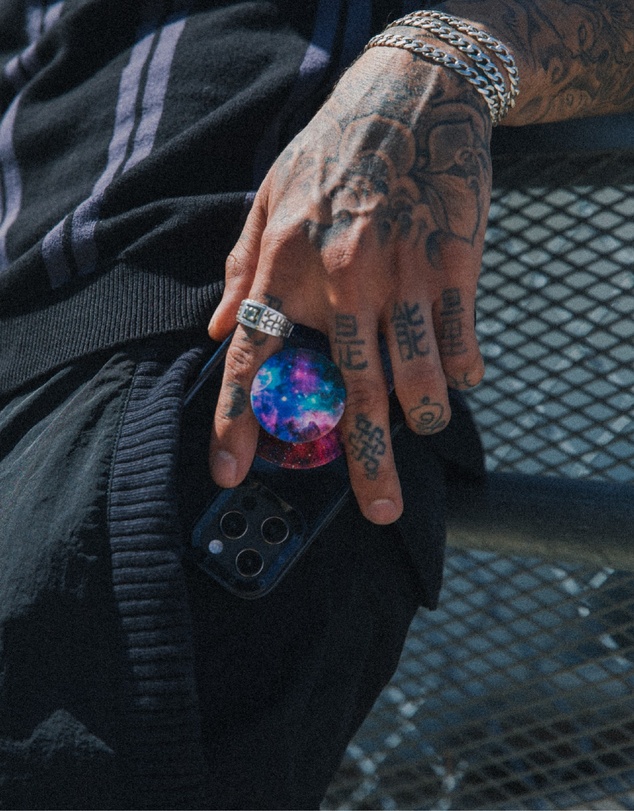 PopSockets - POPCASE MagSafe iPhone 13 Pro Protective Phone Case & Phone Grip Holder
