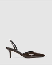 Siren - Yoco Slingback Kitten Heels