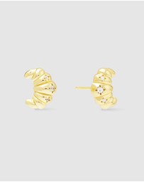 Wanderlust + Co - Croissant Stud Earrings