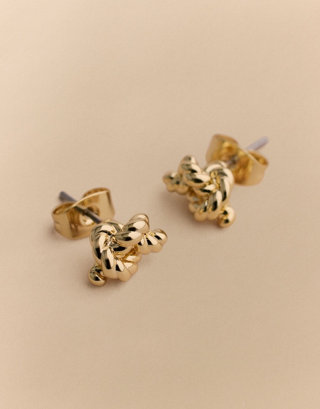 Trenery - Dolina Stud Earrings in Gold