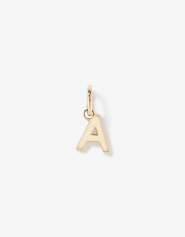 Michael Hill - Letter A Initial Pendant in 10kt Yellow Gold