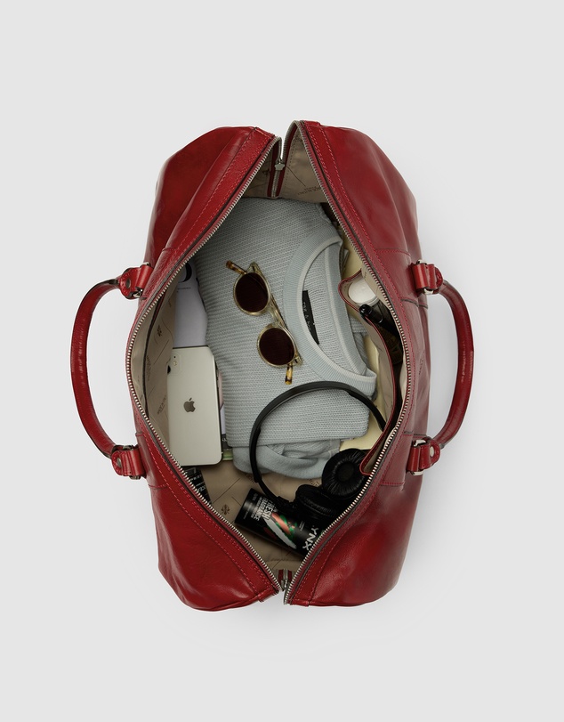 Republic of Florence - The Beltrami Red Weekender Bag