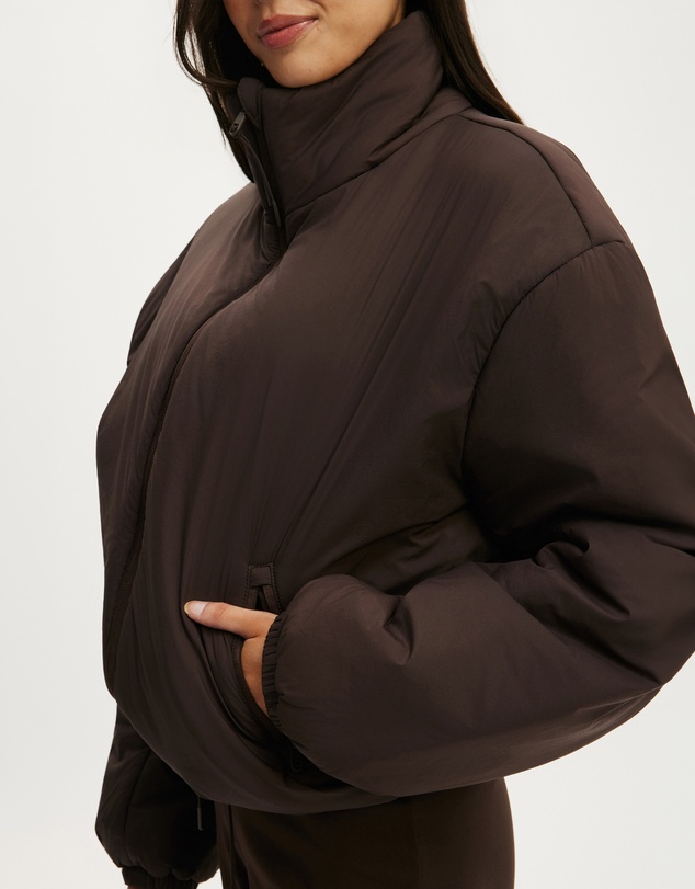 Cotton On Body Active - Ultra Light Padded Bomber Jacket
