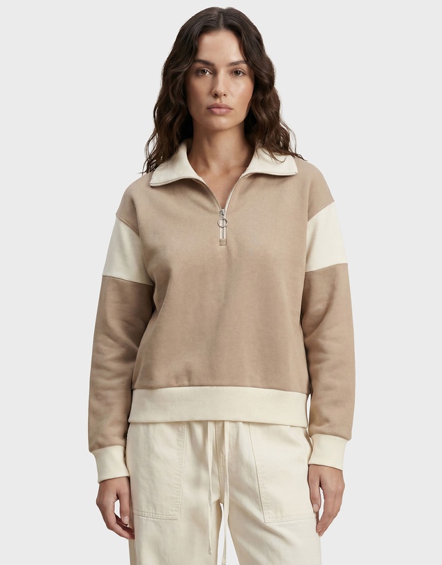 Academy Brand - Maggie Contrast 1/4 Zip