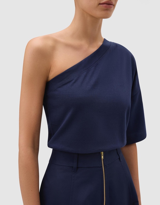 Oroton - One Shoulder Top