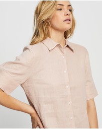 White By FTL - Hettie Shirt Dress