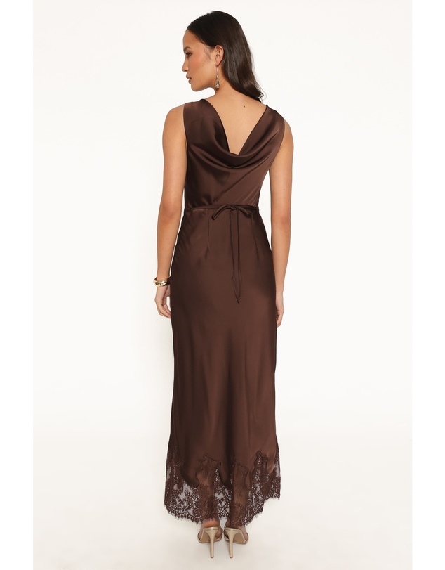 Petal & Pup - Honey Maxi Dress - Chocolate Brown