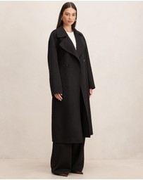 Forever New - Rebecca Relaxed Felled Coat