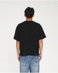 Huffer - Crop Waffle Sup Tee