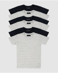 Xander - 6-Pack Blanc Tee - Youth