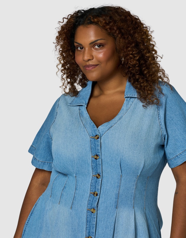 Indigo Tonic - Tara Chambray Maxi Dress