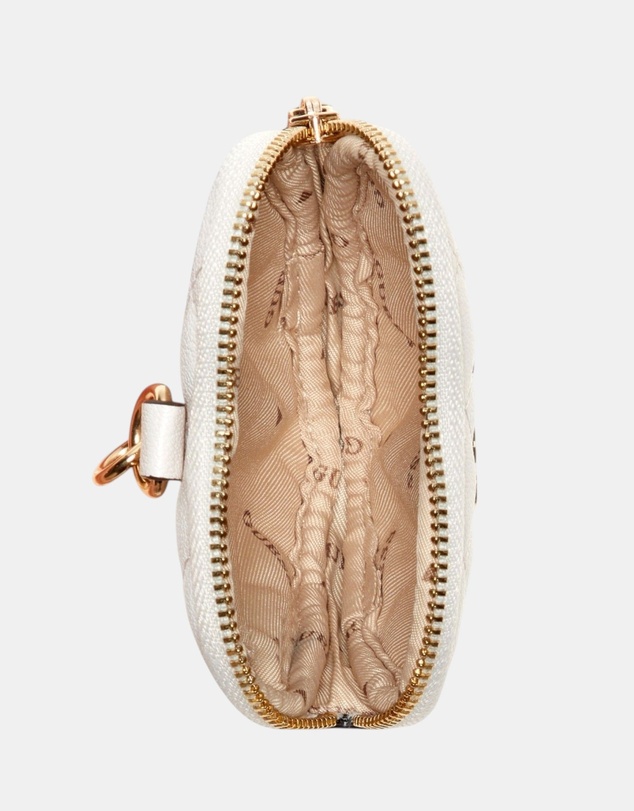 GUESS - Heart Pouch Keychain