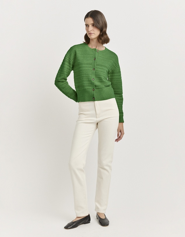 Toorallie - Parallel Knit Cardigan