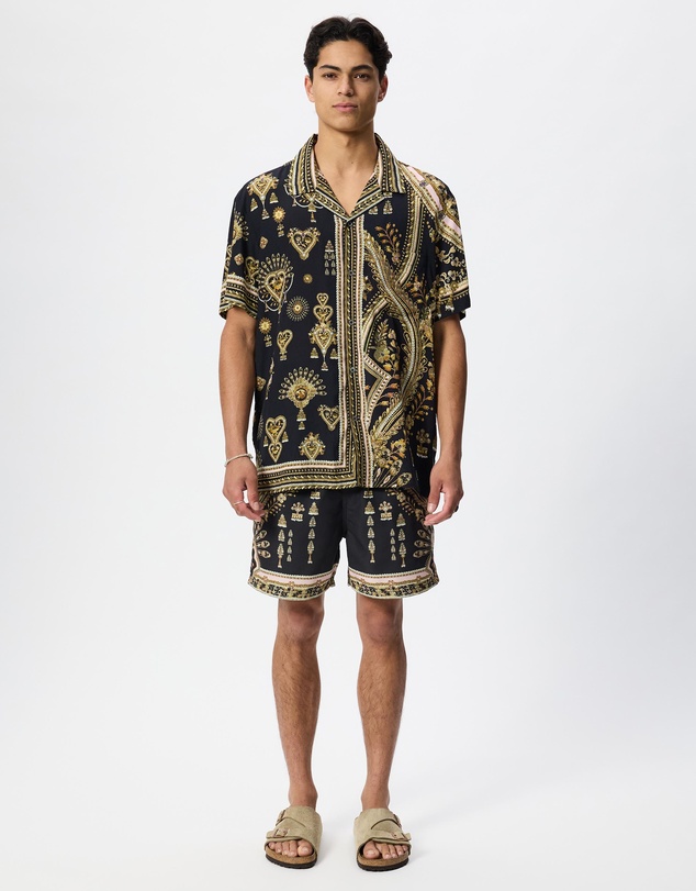 Camilla - SS Camp Collared Shirt