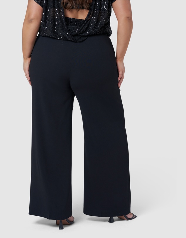 Pink Dusk by Curve Project - Arina Wide Leg Pants