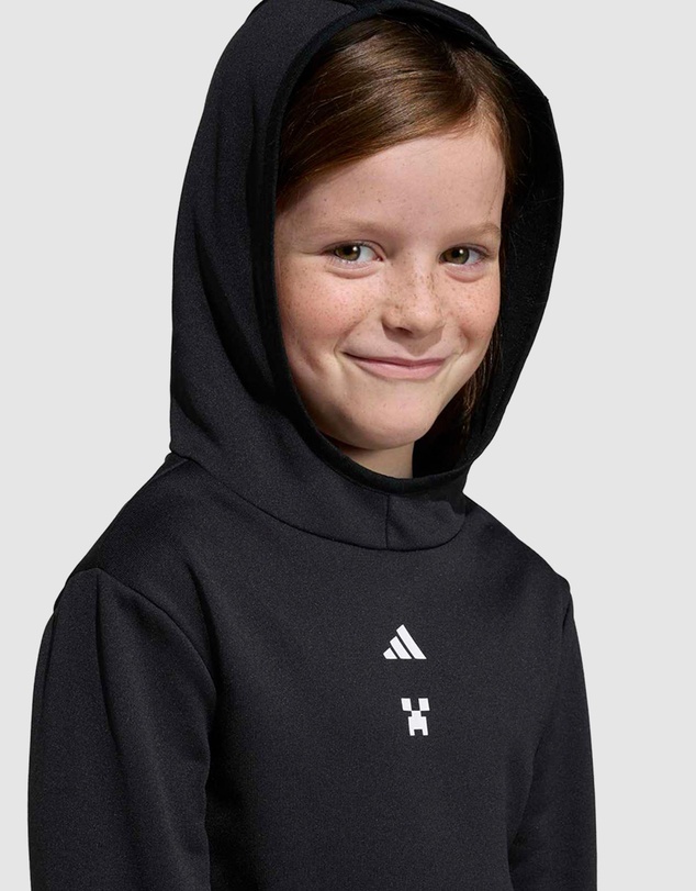 adidas Sportswear - Adidas Minecraft Training 3 Stripes Hoodie - Kids-Teens
