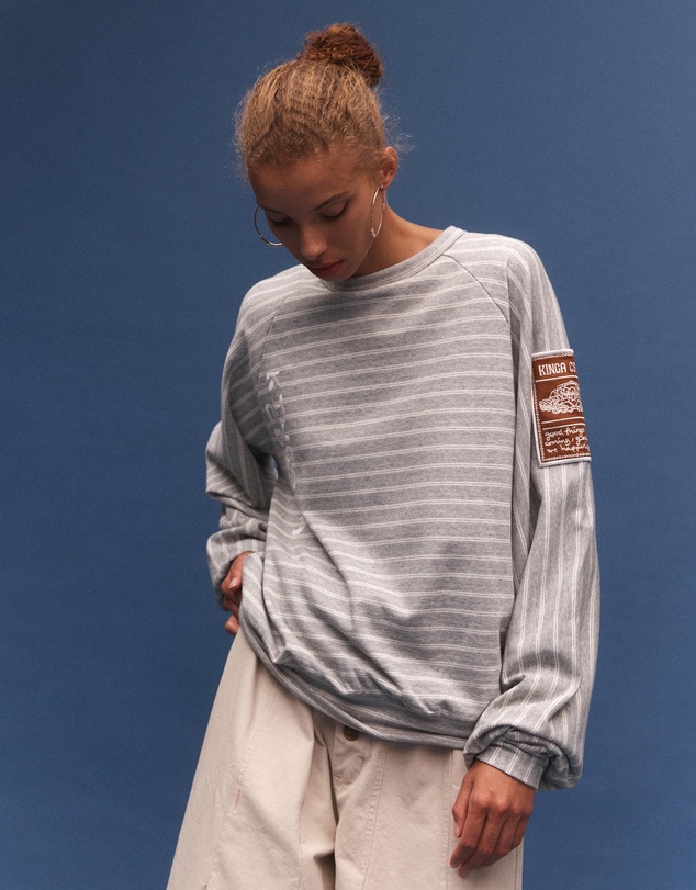 KINGA CSILLA - Smoke Stripe Med Jumper