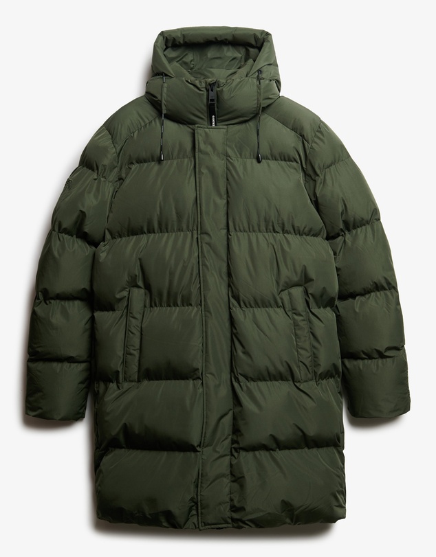 Superdry - Hooded Sports Puffer Mid Jacket