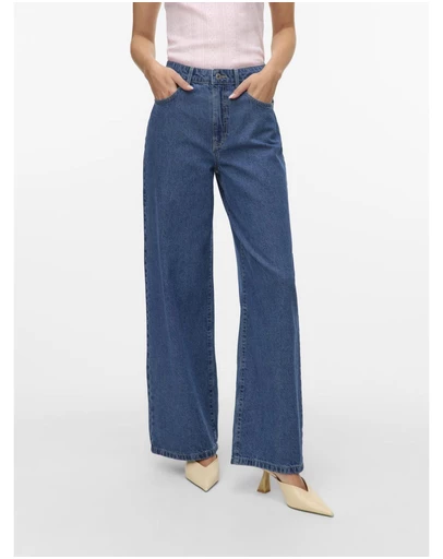 Vero Moda - Kirsa High Waisted Wide Jeans