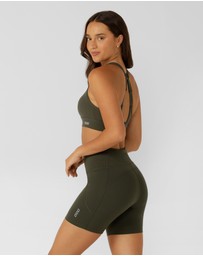Lorna Jane - Amy No Chafe Phone Pocket 14cm Bike Shorts