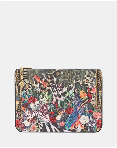 Camilla - Small Canvas Clutch