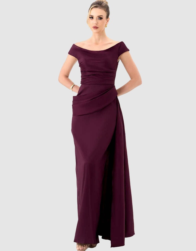 Bariano - Wallace Off Shoulder Gown