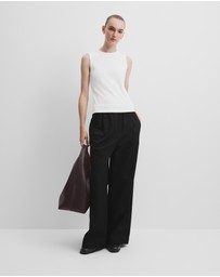 Country Road - Australian Cotton Blend Fitted Rib Tank