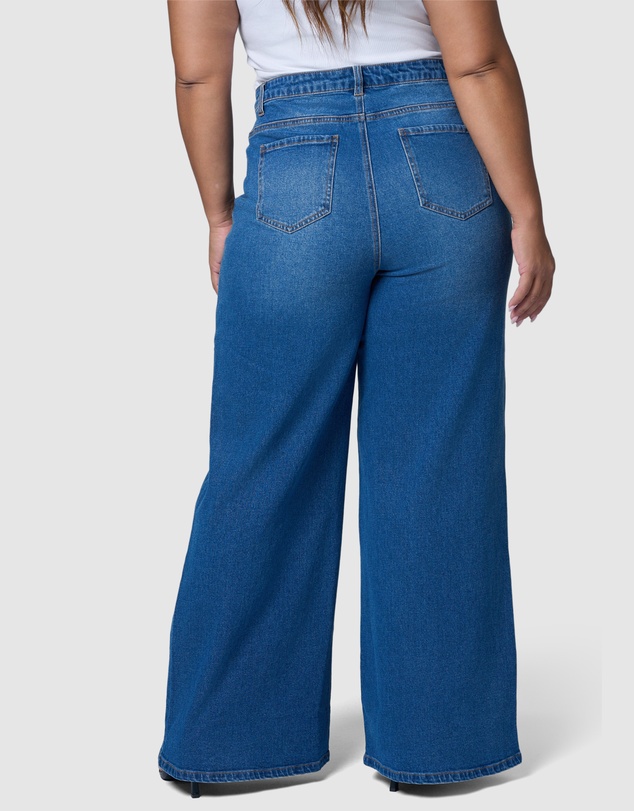 Indigo Tonic - Storm Wide Leg Jean