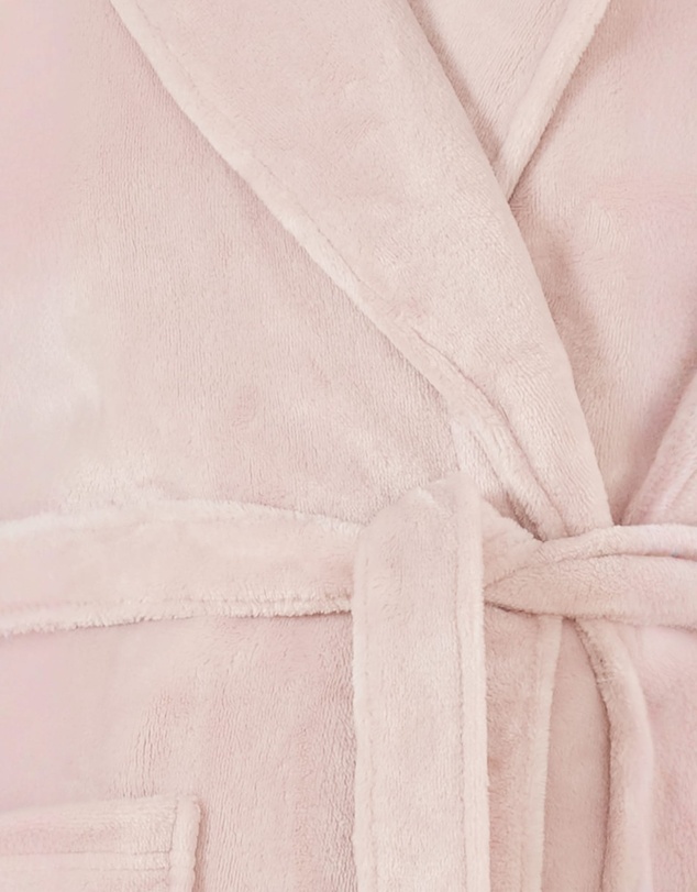 Gingerlilly - Imogin Pink Plush Robe