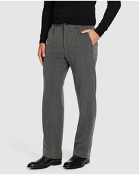 Tarocash - Strand Pinstripe Pleat Pant