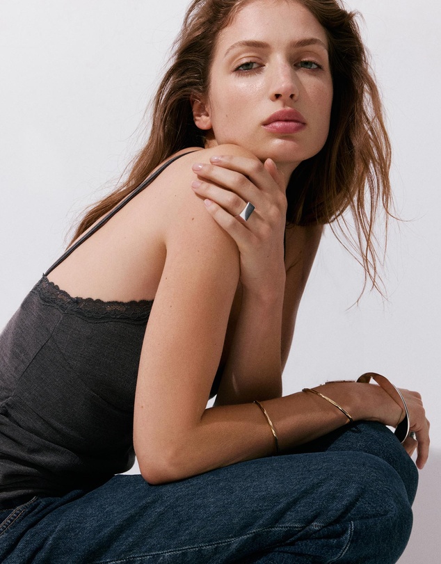 M.N.G - V-Neck Lace Top
