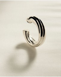 Najo - Wisteria Silver Ear Cuff