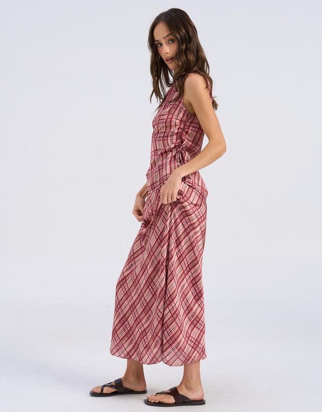 Vero Moda - Lise Sleeveless Check Top