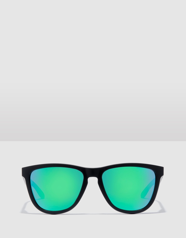 Hawkers Co - HAWKERS Polarized Carbon Black Green One Raw Sunglasses for Men and Women UV400