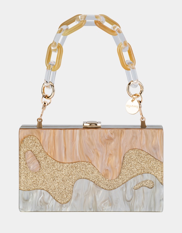 Olga Berg - Erika Acrylic Wave Bag
