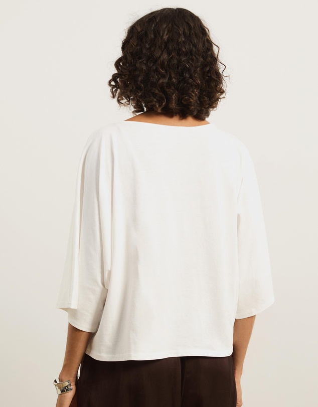 Atmos&Here - Wide Sleeve Boxy T-Shirt