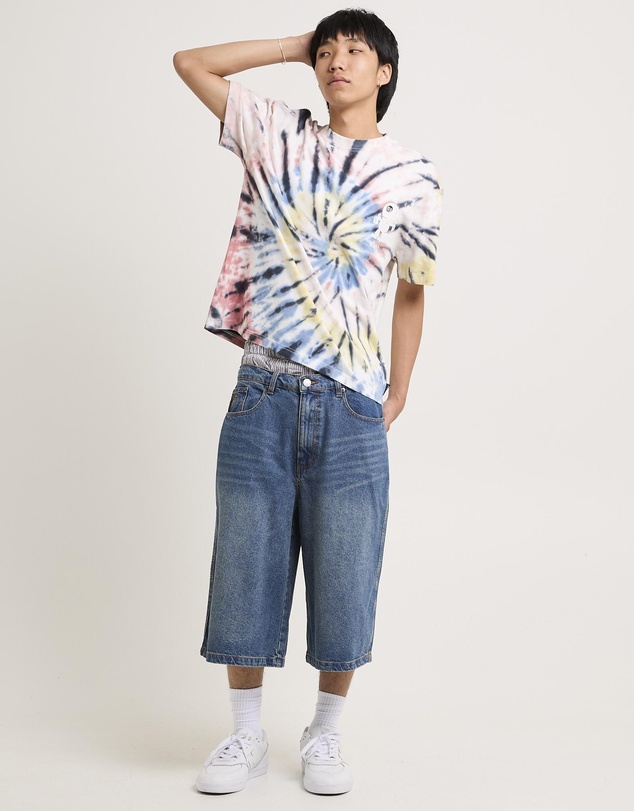 Insight - Snooker Tie Dye Cropped T-Shirt