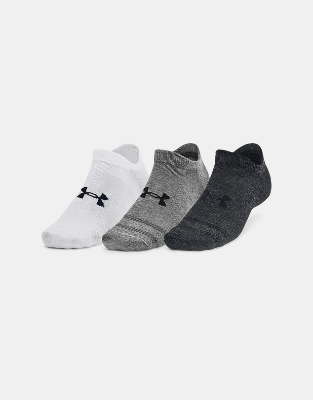 Under Armour - 3-Pack UA Essential No Show Socks