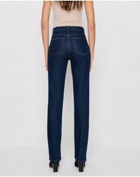 Reformation - Jax Stretch High Rise Straight Jeans