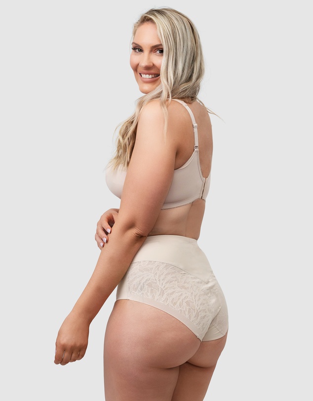 Naturana - Padded Wide Strap Wirefree Plus Size Bra