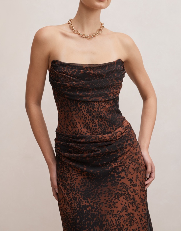 Forever New - Gwynne Draped Strapless Maxi Dress