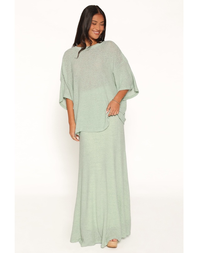 Petal & Pup - Rebecca Textured Skirt Set - Green