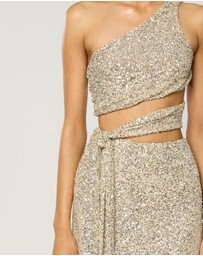 Winona - Sterling Sash Dress 